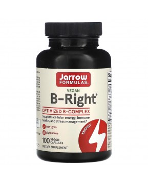 Jarrow Formulas, B-Right, 100 растительных капсул